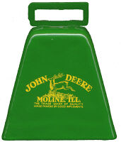 John Deere Old Logo Cow Bell