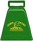 John Deere Old Logo Cow Bell