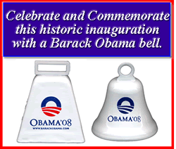 Barack Obama Inauguration Bells