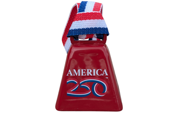 Red Fourth of July Noisemaker Bell