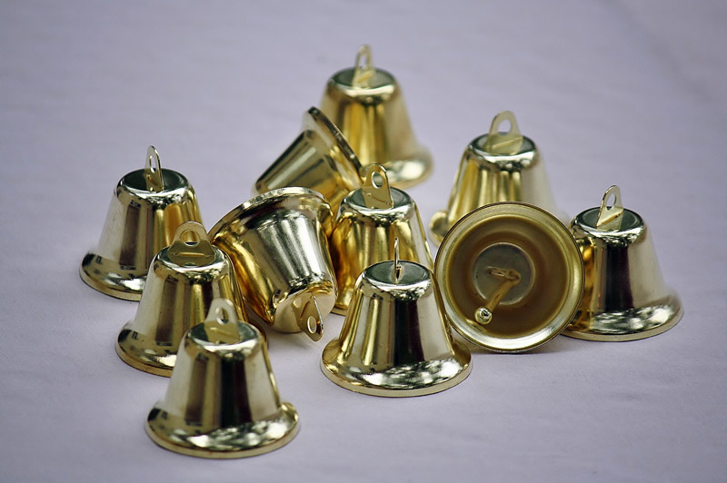 Small Gold Bells