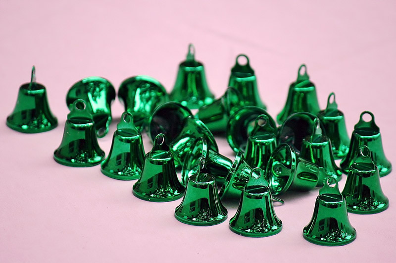 Green Small Bells