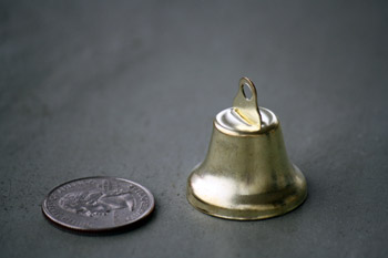 Diameter 14mm Amosfun 100pcs Gold Liberty Bells Christmas Jingle Bells Mini Craft Bells Vintage Brass Bells for Christmas Wind Chimes Making 