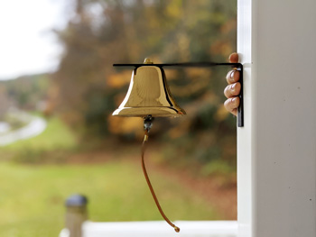 Small Brass Dinner Bell