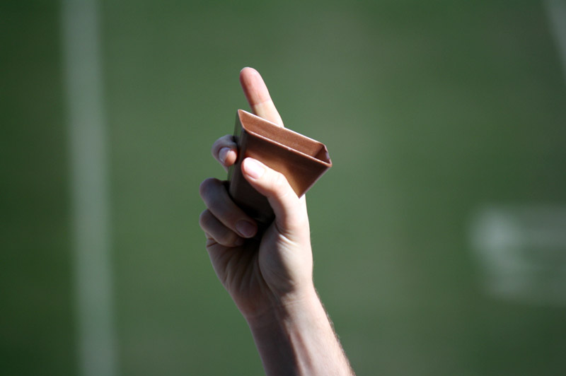 Copper Football Cowbells - Cowbells For Sporting Events