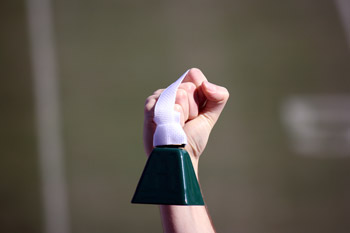 Green Football Cowbells