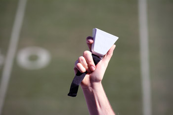 White Football Cowbells